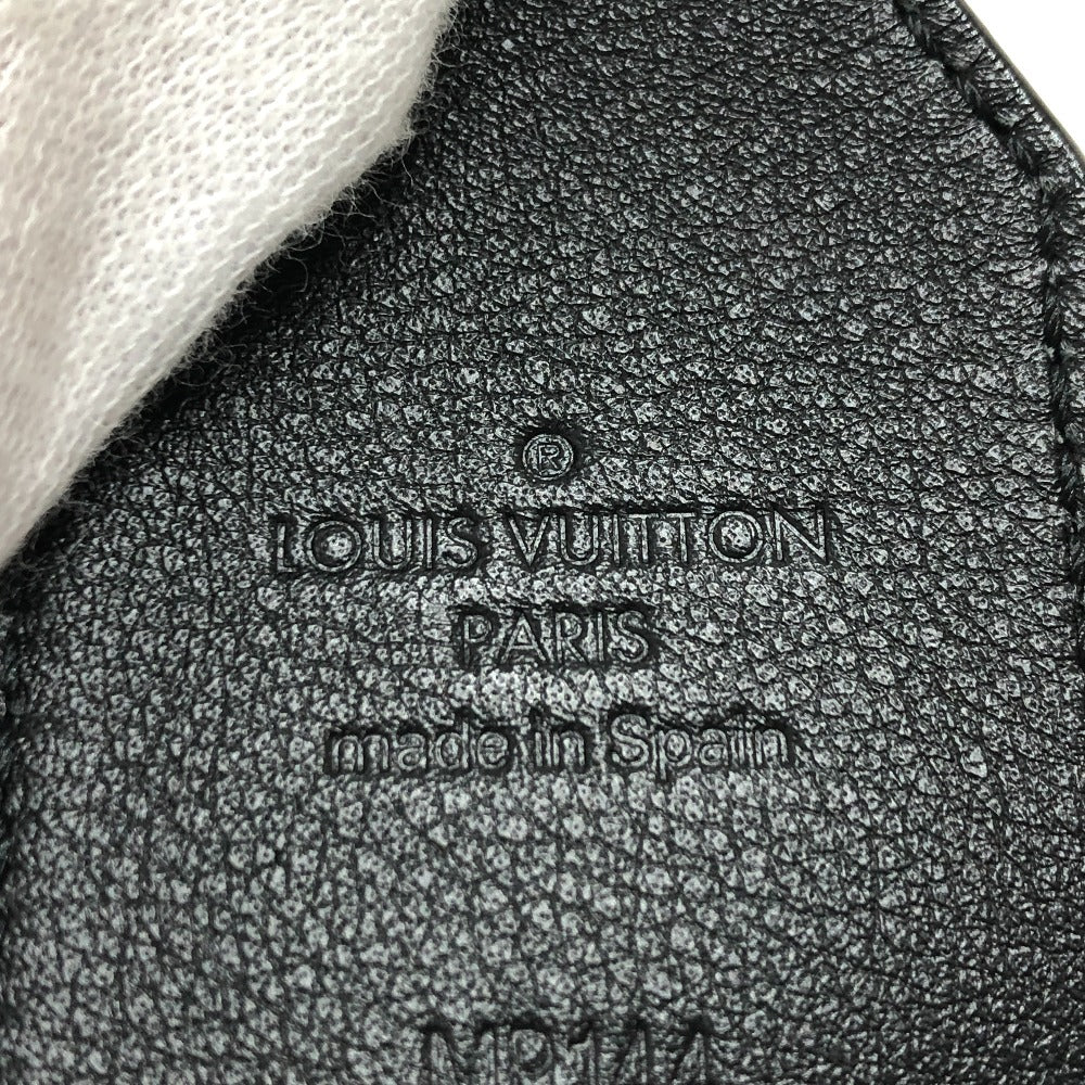 LOUIS VUITTON belt MP144 Patent leather black Women 70