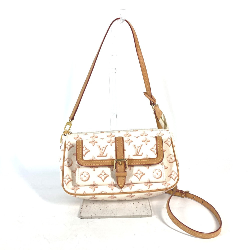 LOUIS VUITTON Shoulder Bag M20920 Monogram canvas Beige type Monogram Maxi Pochette Accessory Women