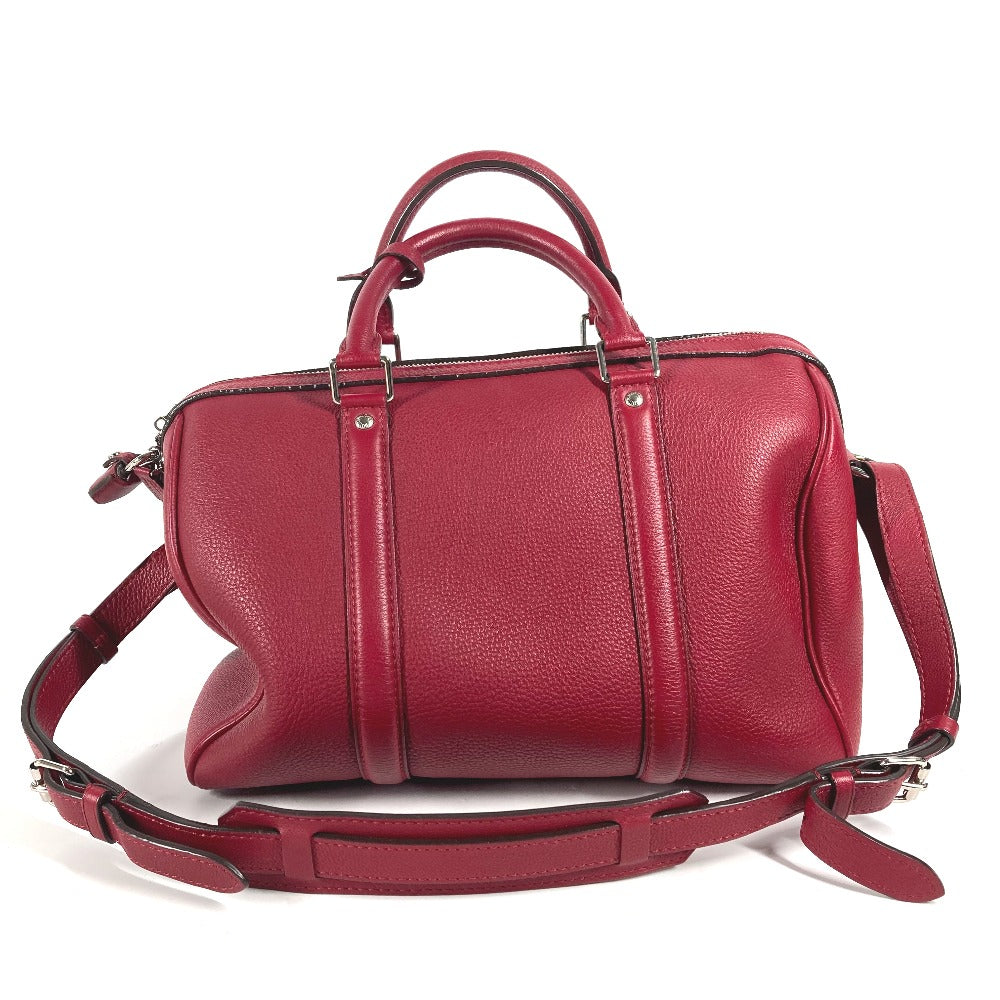 LOUIS VUITTON Handbag M94341  Voca Stains all leather Red Parnasea SC Bag PM Women
