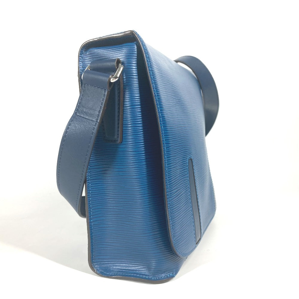 LOUIS VUITTON Shoulder Bag M53407 Epi Leather blue Epi Harrington Messenger mens