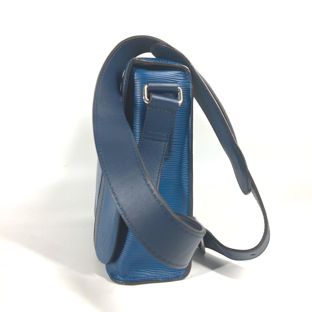 LOUIS VUITTON Shoulder Bag M53407 Epi Leather blue Epi Harrington Messenger mens