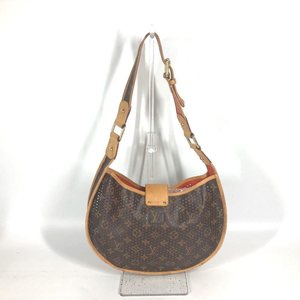 LOUIS VUITTON Shoulder Bag M95178 Monogram canvas Orange Monogram Perfo Dumi Lynne Women