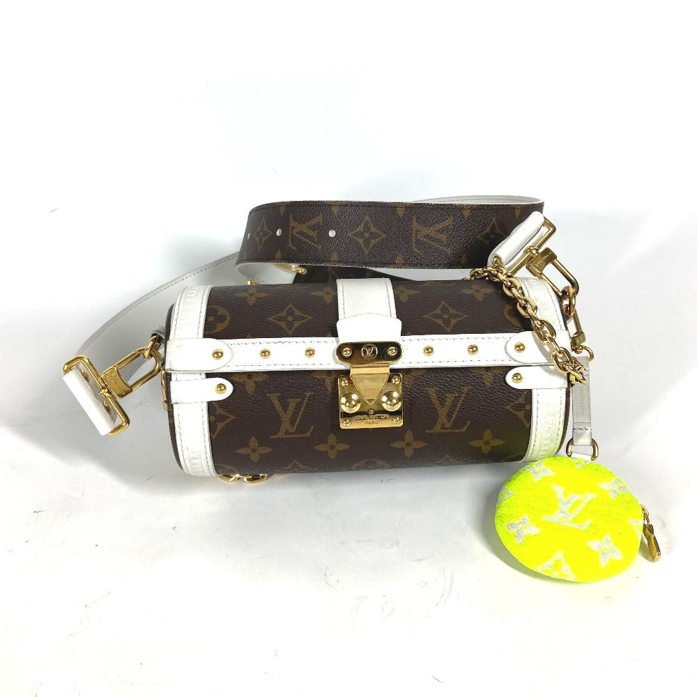 LOUIS VUITTON Shoulder Bag M81485 Monogram canvas Brown Monogram Papillon Trunk Women