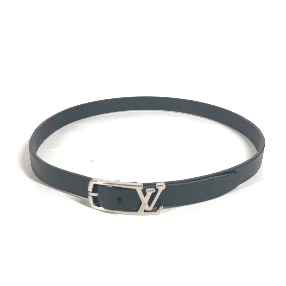 LOUIS VUITTON bracelet M6257E leather black Double bracelet brasle neogram