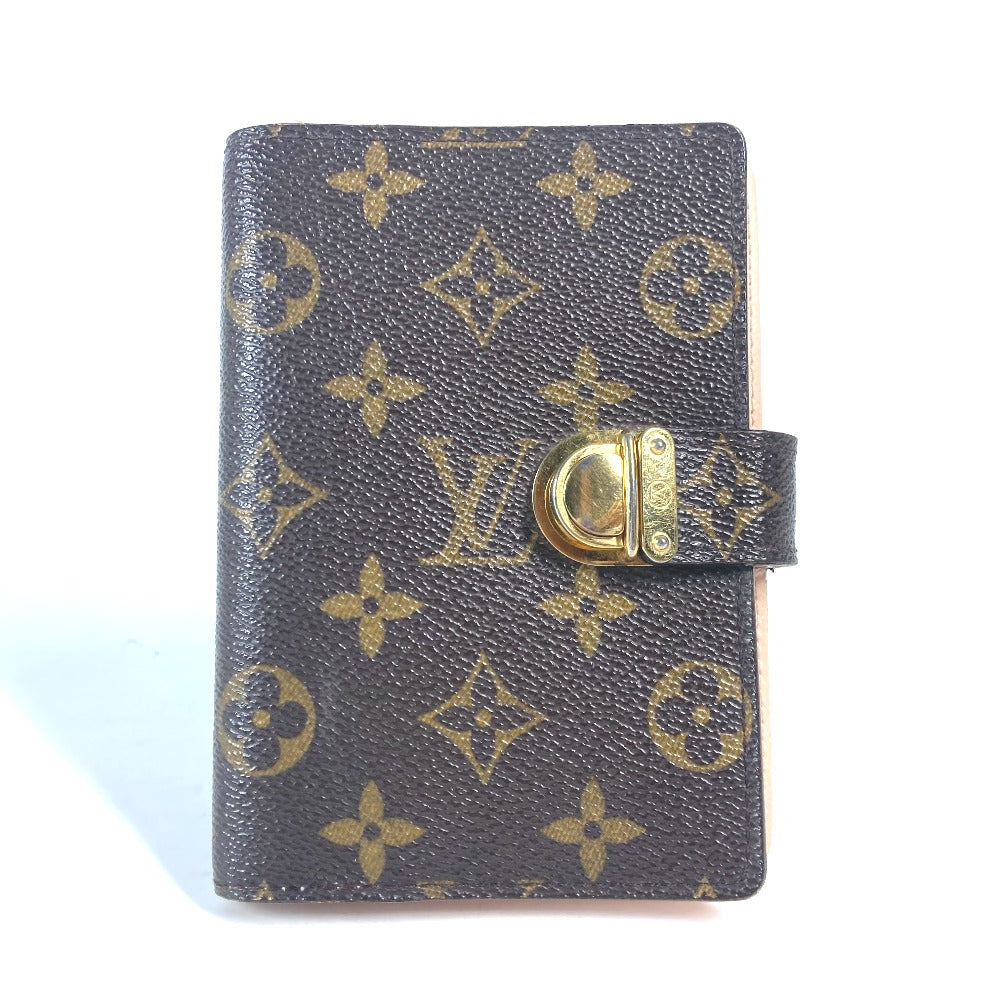 LOUIS VUITTON Notebook cover R21013 Monogram canvas Brown Monogram Agenda PM Koala Women