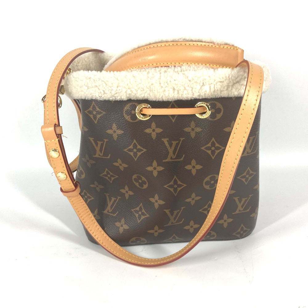 LOUIS VUITTON Shoulder Bag M46319 Monogram canvas Brown Monogram NeoNoe BB Drawstring Bag Women