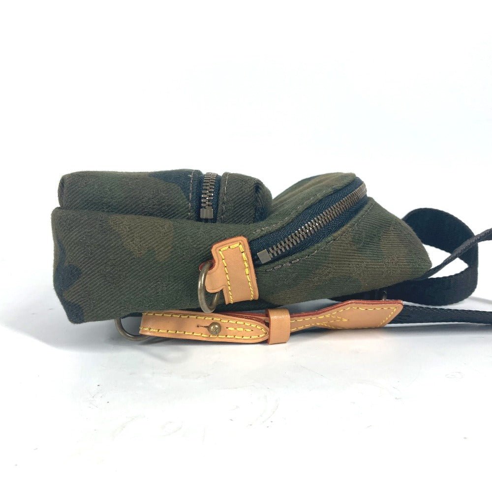 LOUIS VUITTON key ring M44201 canvas green Supreme collaboration Apollo Backpack Nano unisex(Unisex)