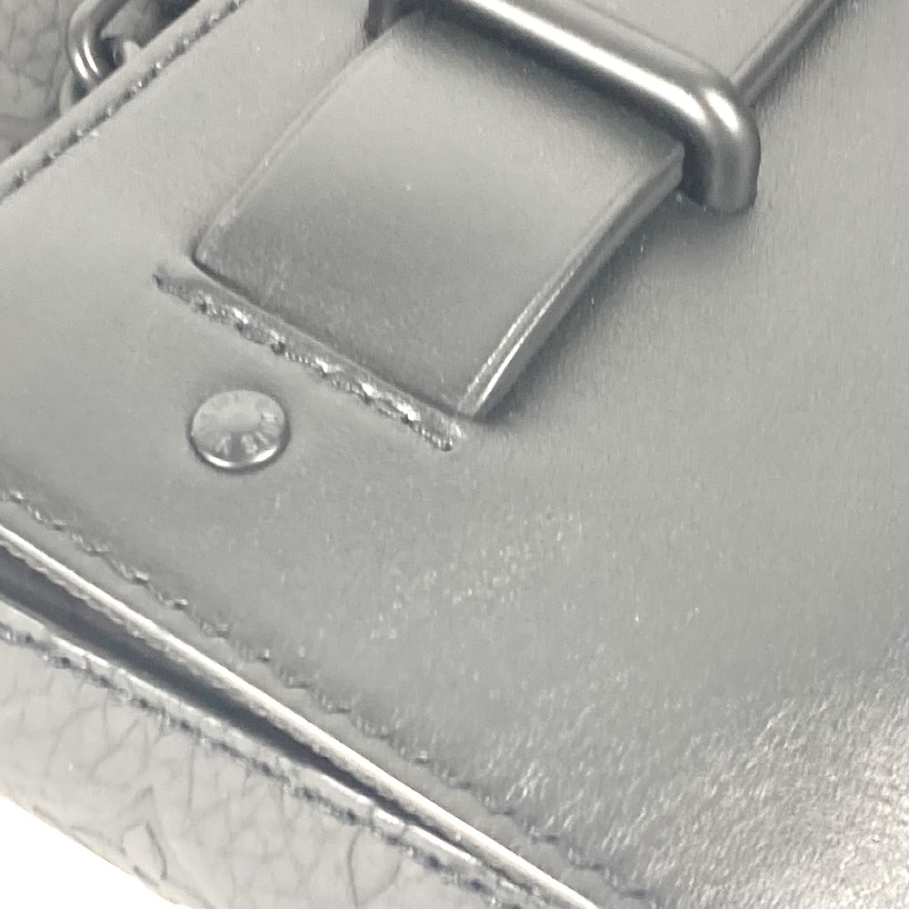 LOUIS VUITTON Clutch bag M80140 Taurillon Clemence Leather black Taurillon Clemence Monogram pochette steamer unisex(Unisex)
