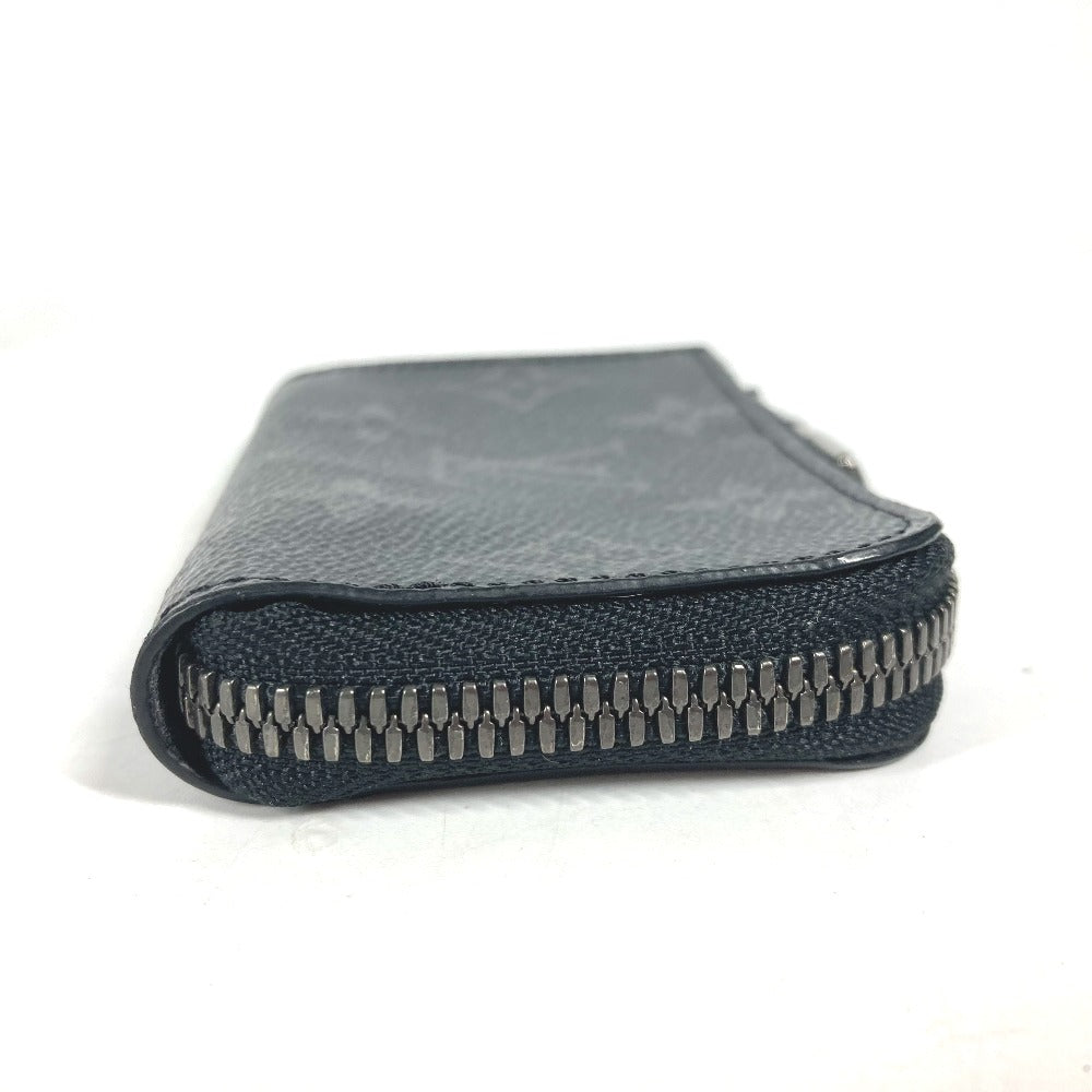LOUIS VUITTON Coin case M63536 Monogram Eclipse Canvas black Monogram Eclipse Portemonejour mens