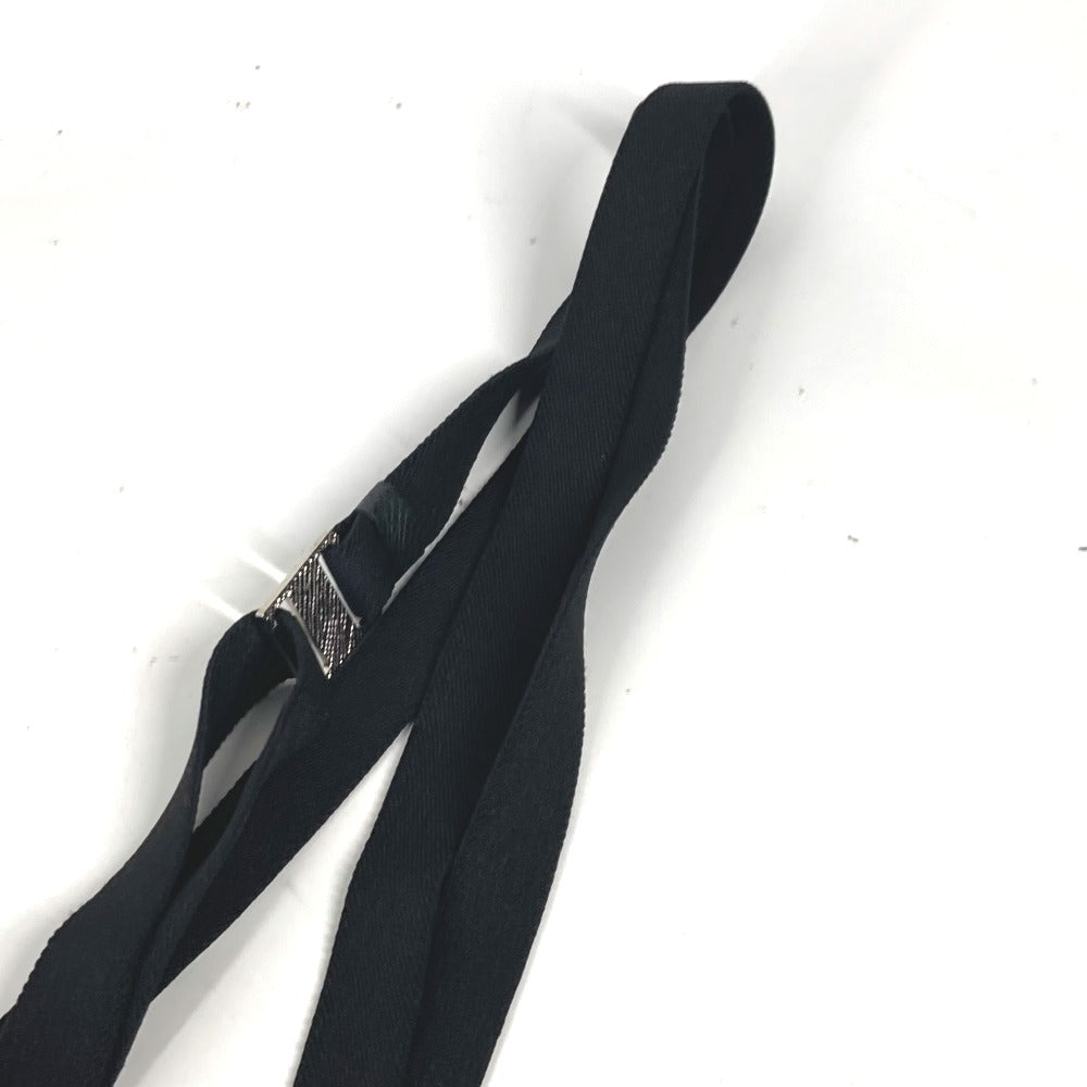 LOUIS VUITTON strap M66127 Taiga Leather, Metal, Rubber black Taiga Collier Portocle Glacier mens(Unisex)