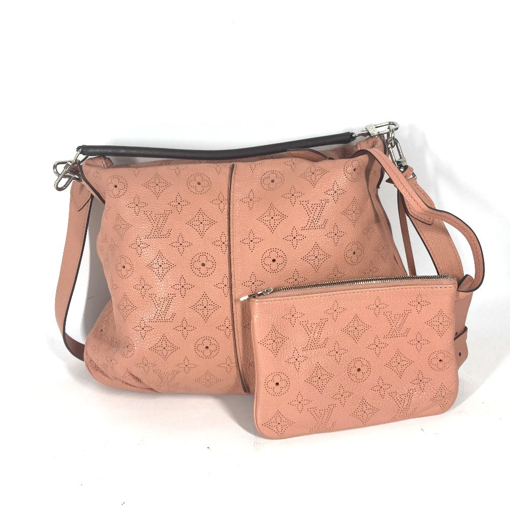 LOUIS VUITTON Shoulder Bag M94276 monogram mahina leather pink Monogram Mahina Serene PM