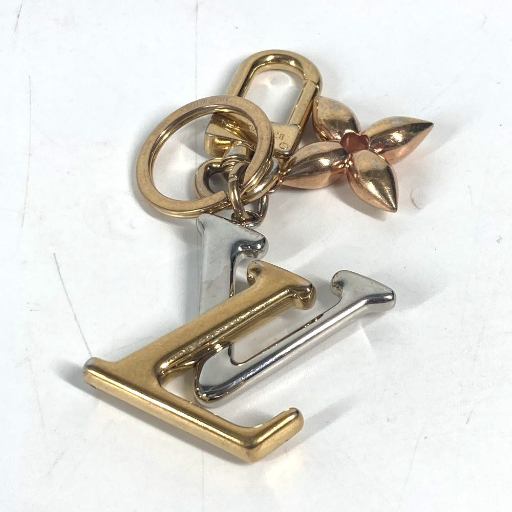 LOUIS VUITTON key ring M68449 metal multicolor LV logo Keychain LV New Wave