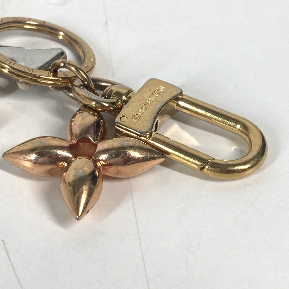LOUIS VUITTON key ring M68449 metal multicolor LV logo Keychain LV New Wave