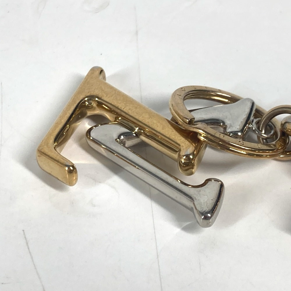LOUIS VUITTON key ring M68449 metal multicolor LV logo Keychain LV New Wave
