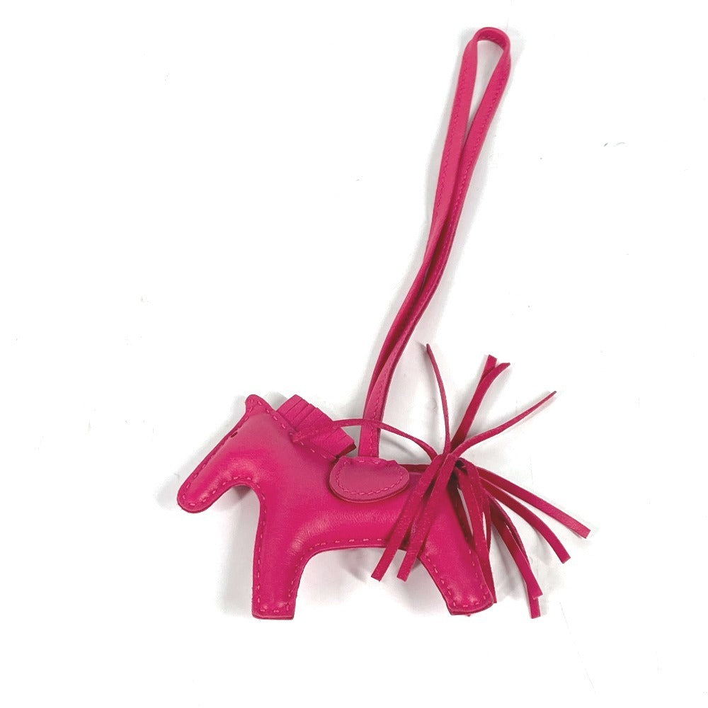 HERMES charm Anyo Miro pink Horse Rodeo PM
