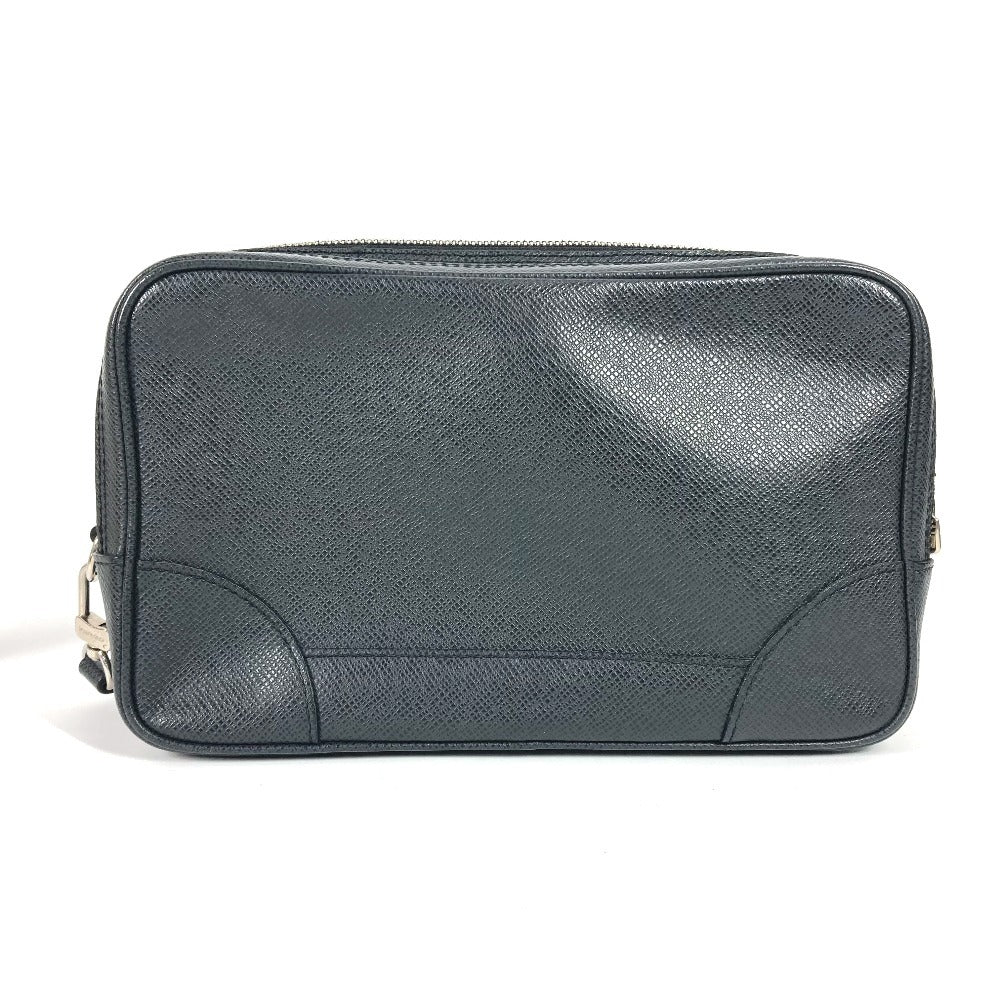 LOUIS VUITTON business bag M31142 Taiga Leather black Taiga Pavel