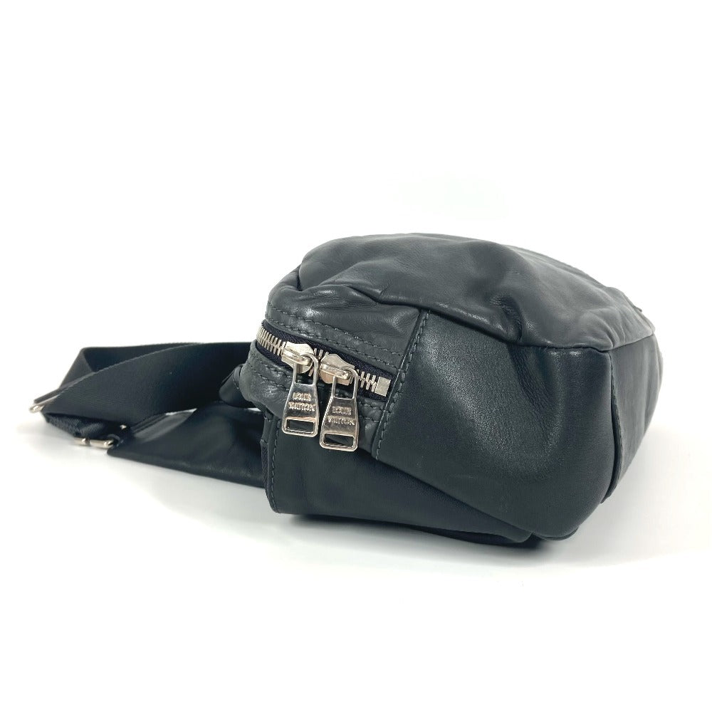 LOUIS VUITTON Sling bag M50445 leather gray V line Fast unisex(Unisex)