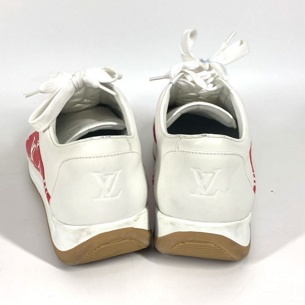 LOUIS VUITTON sneakers 1A3EQ5 leather white Monogram Louis Vuitton x Supreme collaboration 7