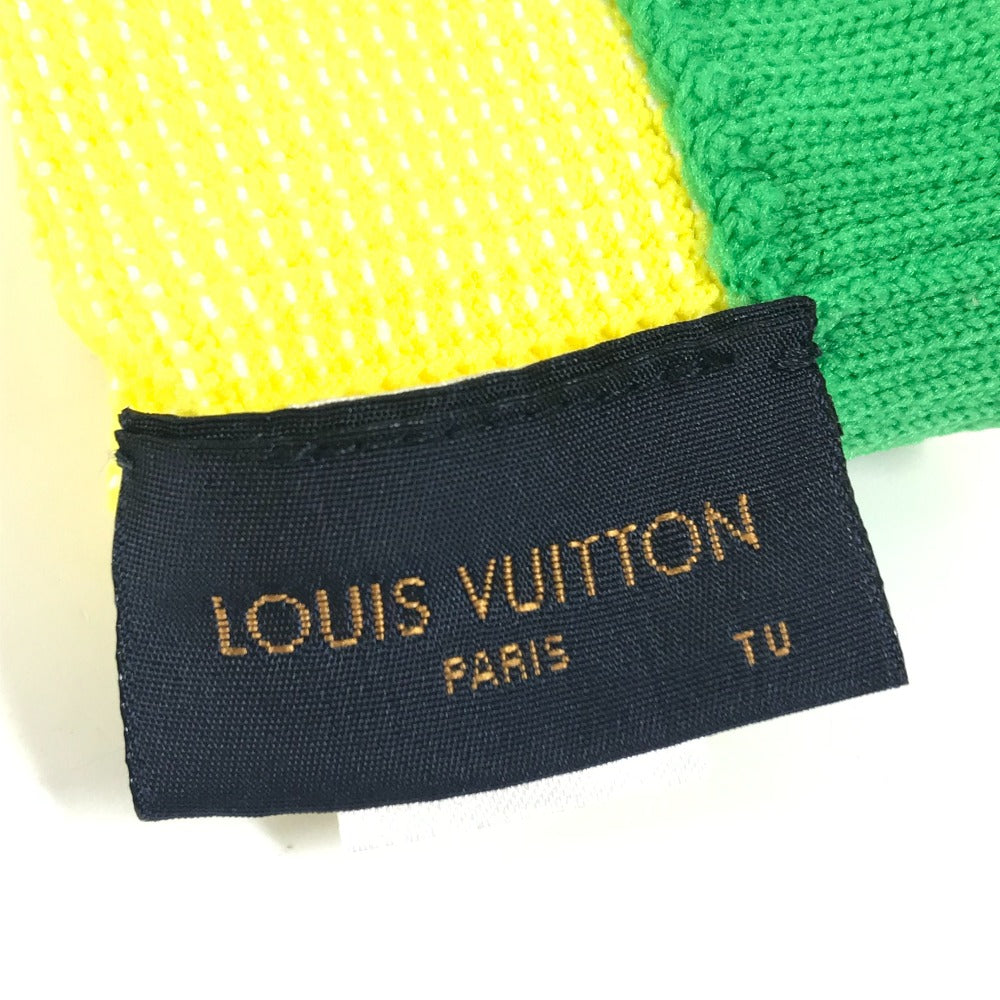 LOUIS VUITTON gloves MP2370 Nylon, Polyurethane yellow Gon RGB mens