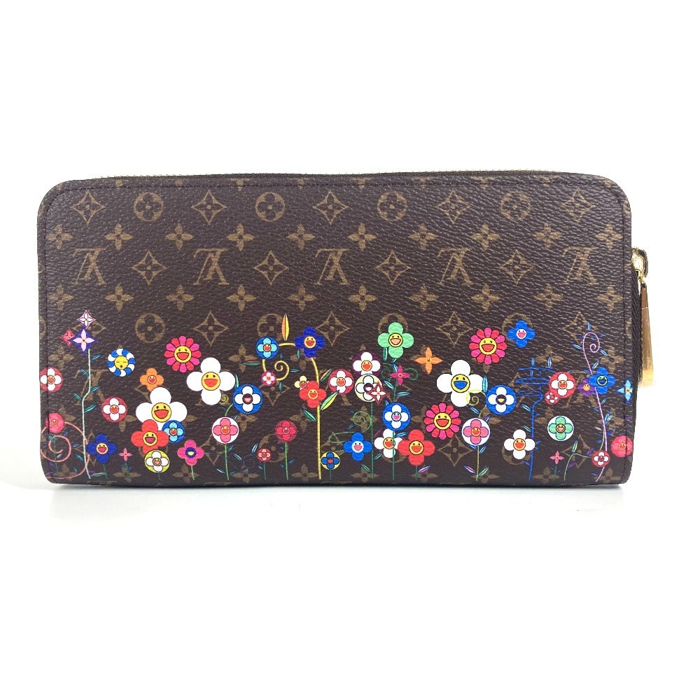 LOUIS VUITTON Long Wallet Purse ï¼­14162 Monogram canvas Brown Japan exclusive LV Ã TM Zippy wallet