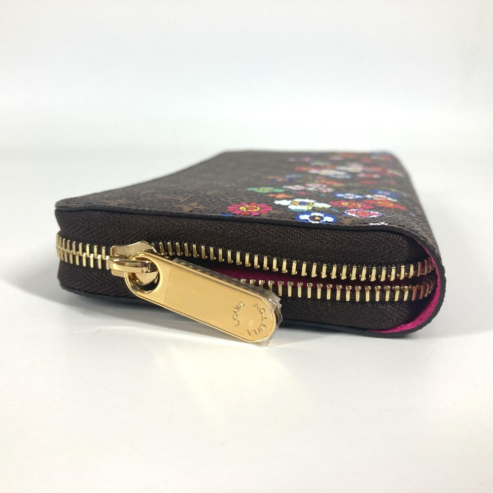 LOUIS VUITTON Long Wallet Purse ï¼­14162 Monogram canvas Brown Japan exclusive LV Ã TM Zippy wallet