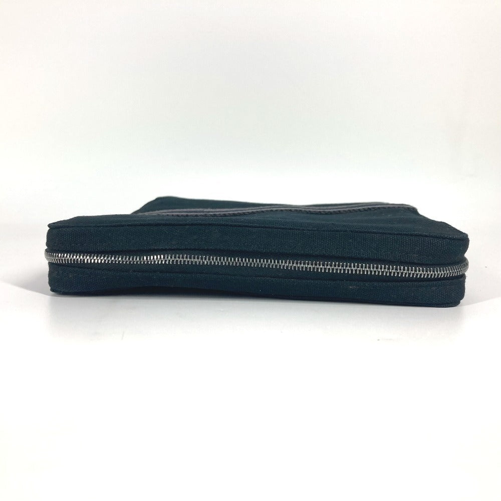 HERMES Pouch cotton black Fool Toe