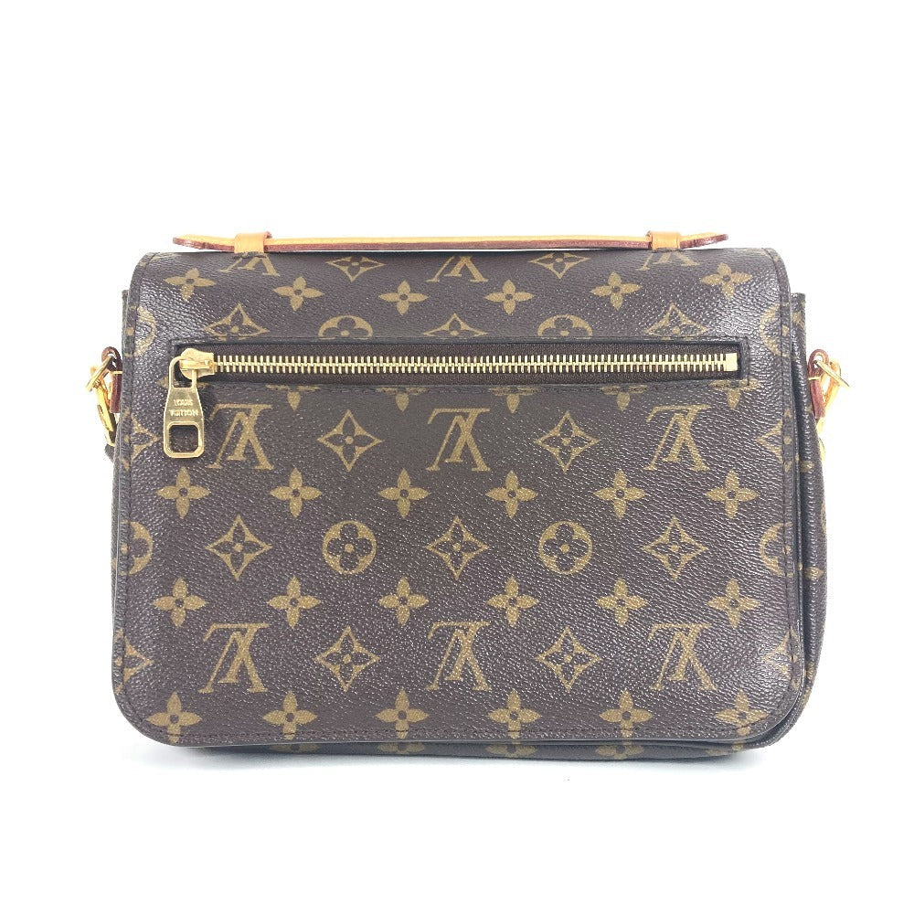 LOUIS VUITTON Handbag M40780 Monogram canvas Brown Monogram Pochette Metis MM