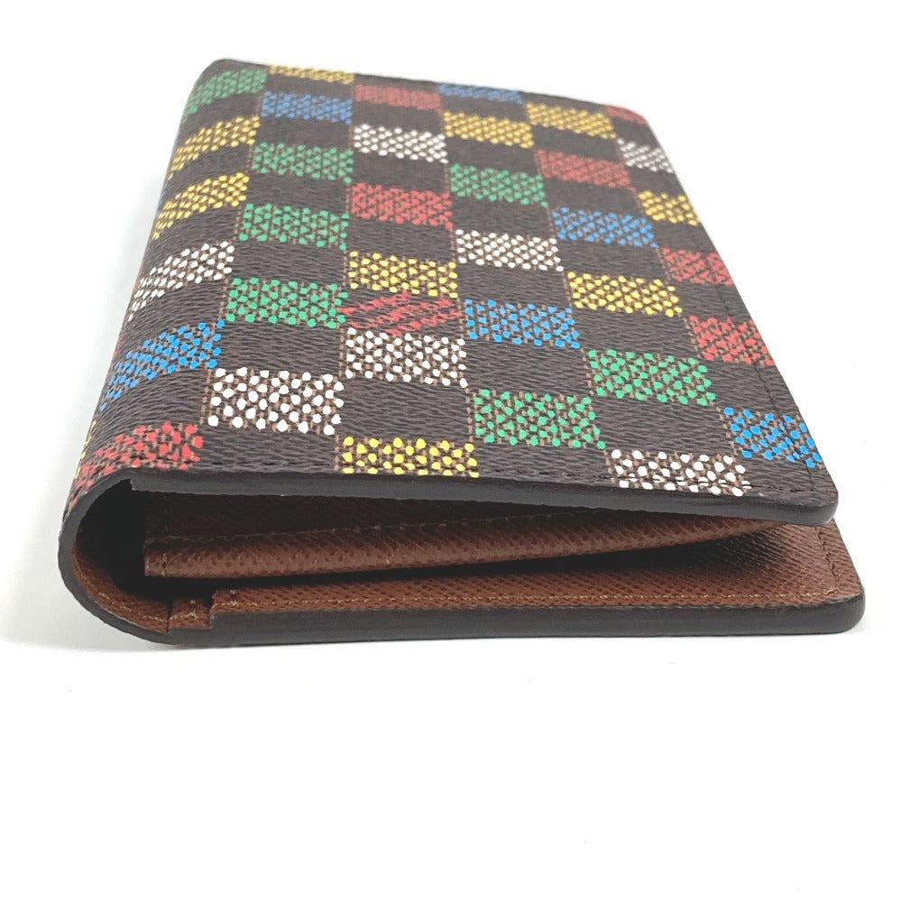 LOUIS VUITTON Long Wallet Purse N00141 Damier canvas Brown LV Birds Damier Pharrell Williams Portefeuille Blaza