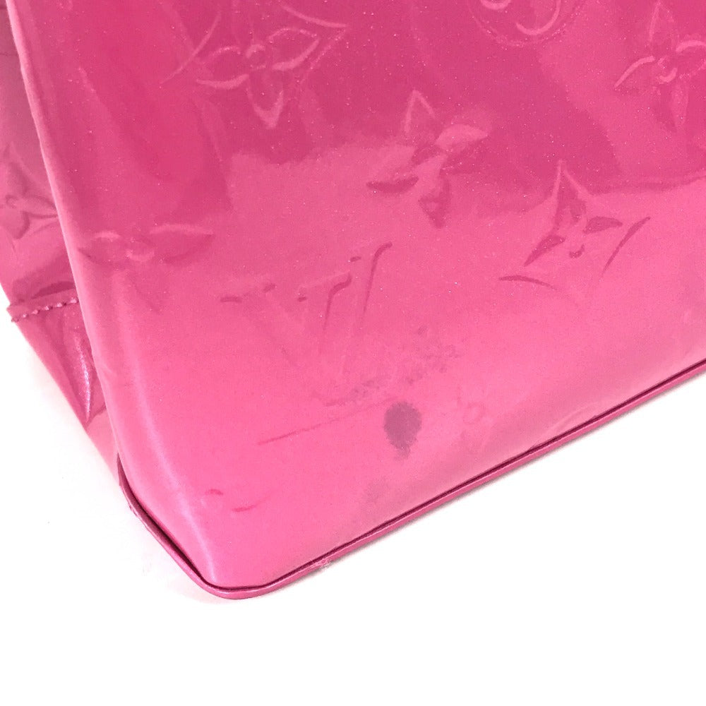 LOUIS VUITTON Shoulder Bag M24028 Monogram Vernis pink Monogram Vernis LV Remix Reed PM