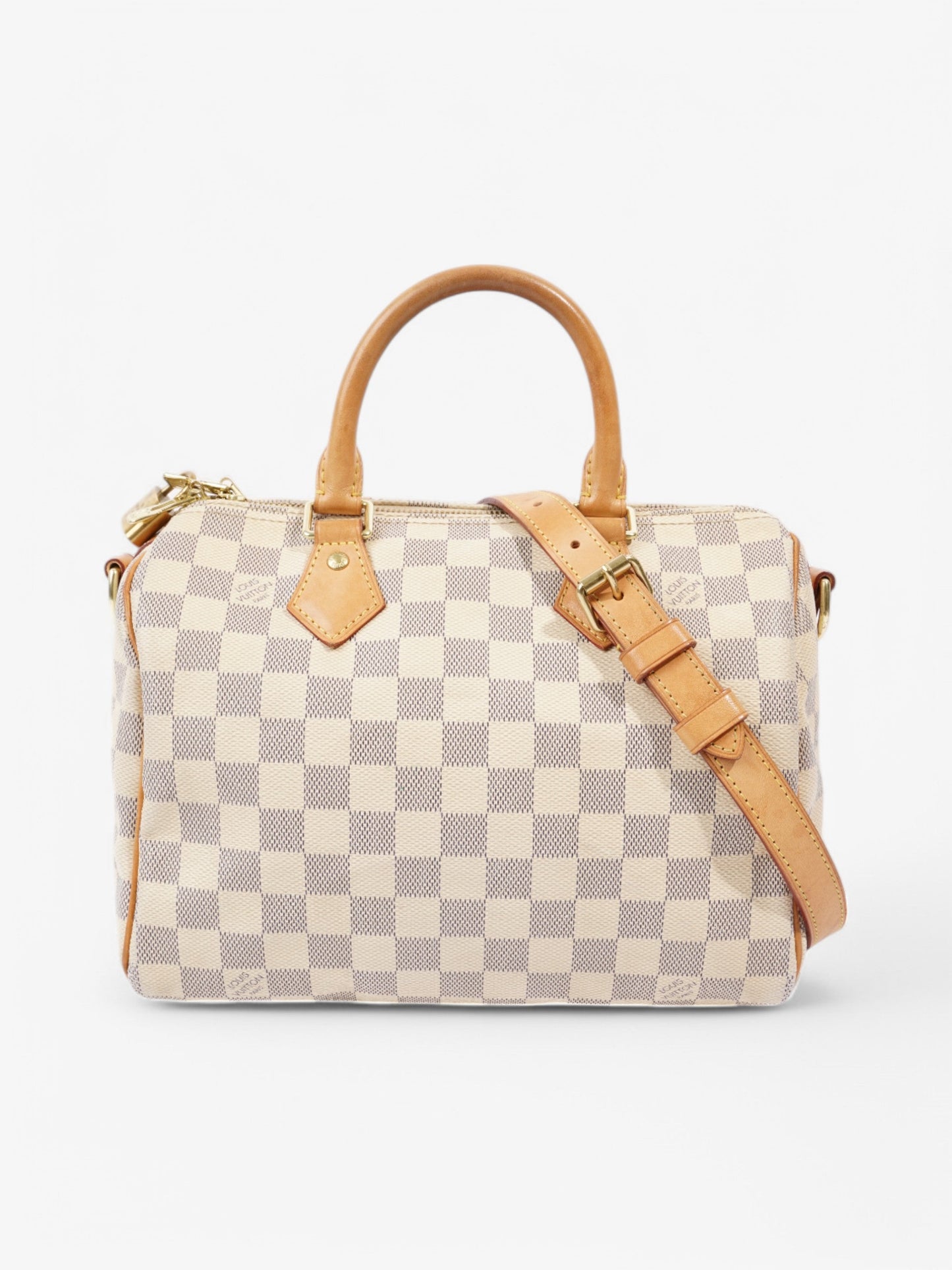 Louis Vuitton Speedy BandouliÃ¨re Damier Azur Coated Canvas 25