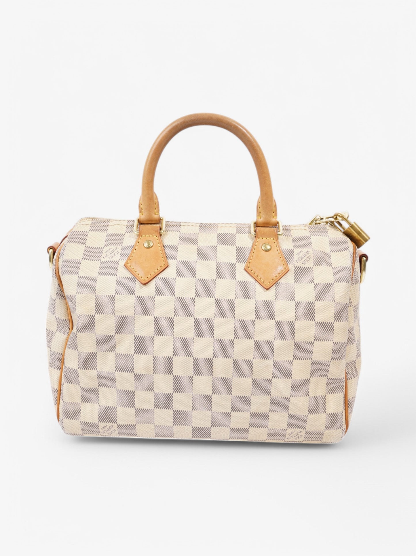 Louis Vuitton Speedy BandouliÃ¨re Damier Azur Coated Canvas 25