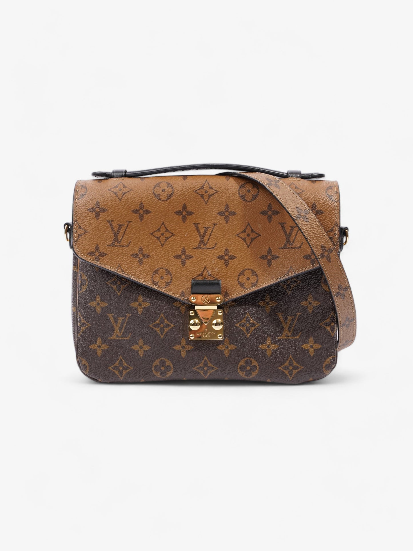 Louis Vuitton Pochette Metis Monogram Reverse Coated Canvas