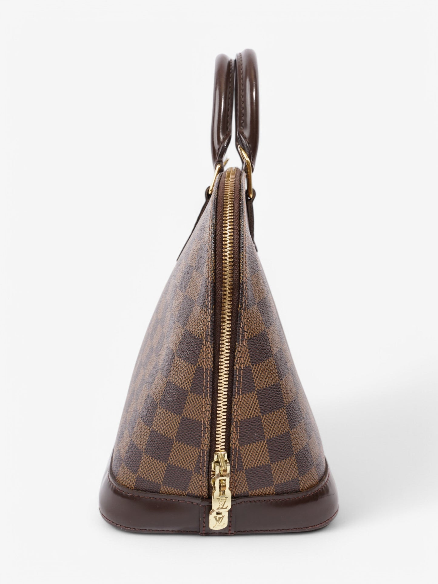 Louis Vuitton Alma Damier Ebene Coated Canvas PM