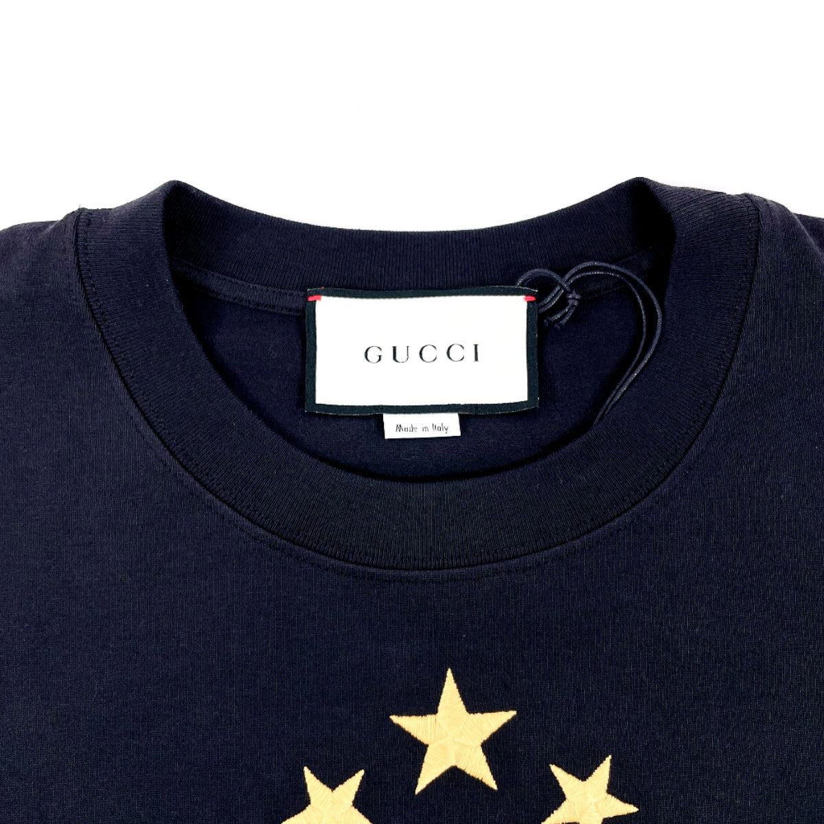 GUCCI Short sleeve T-shirt Cotton , 100% cotton black GUCCI BAND XS