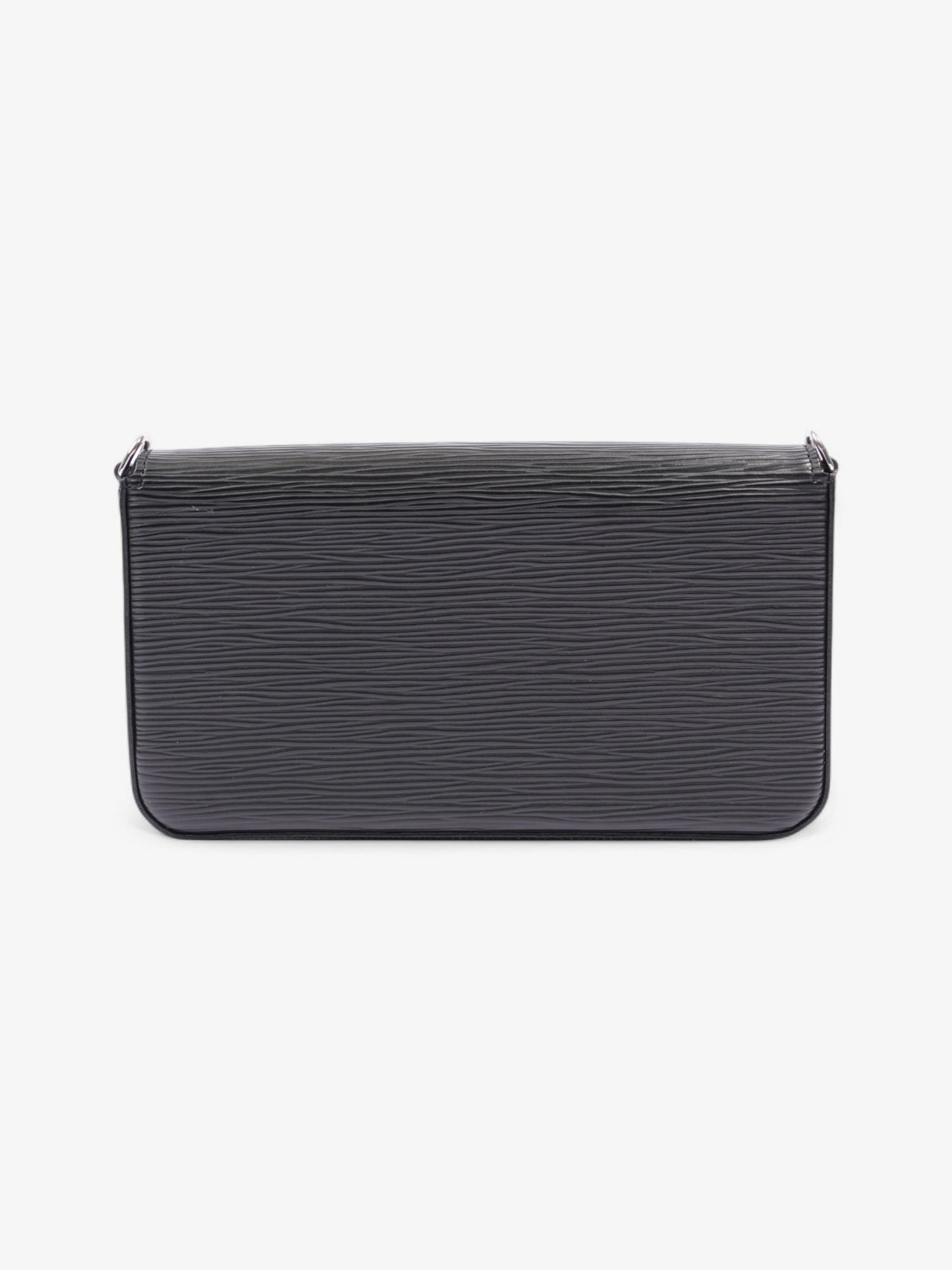 Louis Vuitton Pochette Felicie Black Epi Leather