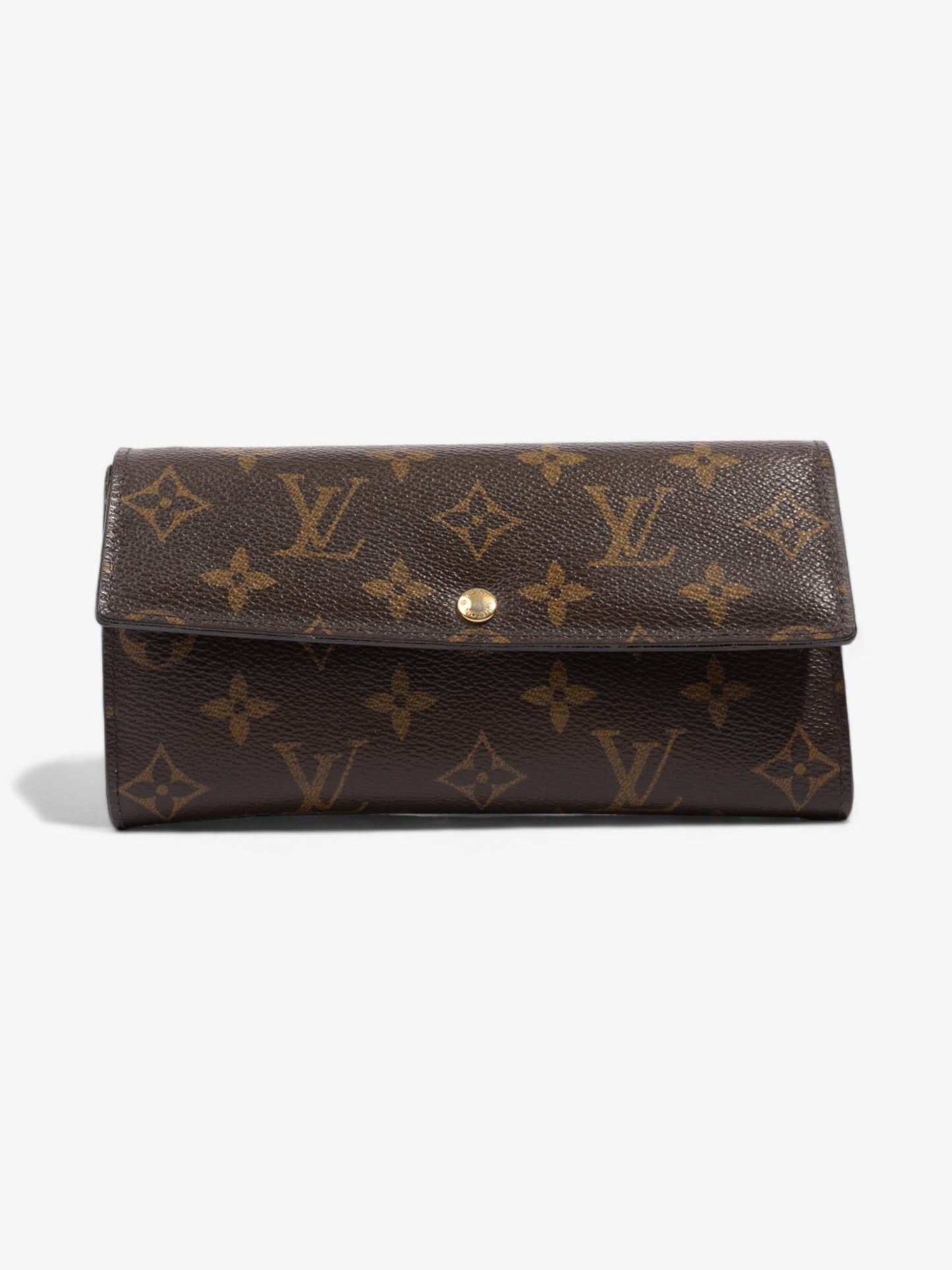 Louis Vuitton Sarah Wallet Monogram Coated Canvas