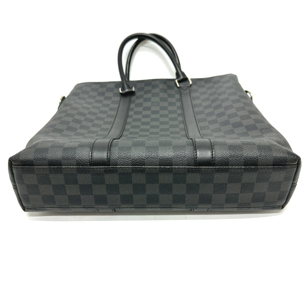 LOUIS VUITTON Tote Bag N40000 Damier Grafitto Canvas black Damier Grafitte Anton mens