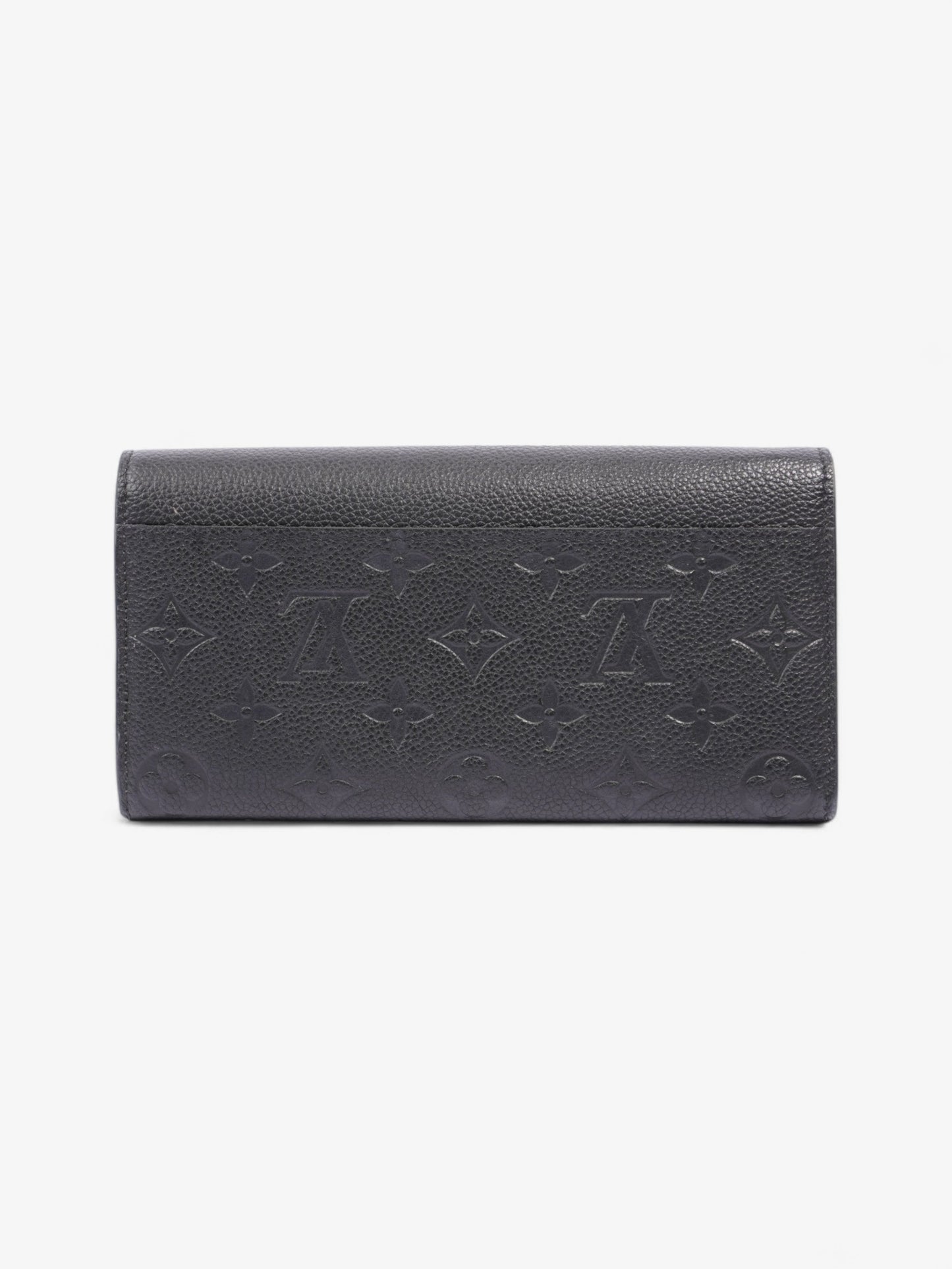 Louis Vuitton Sarah Wallet Black Empreinte Leather