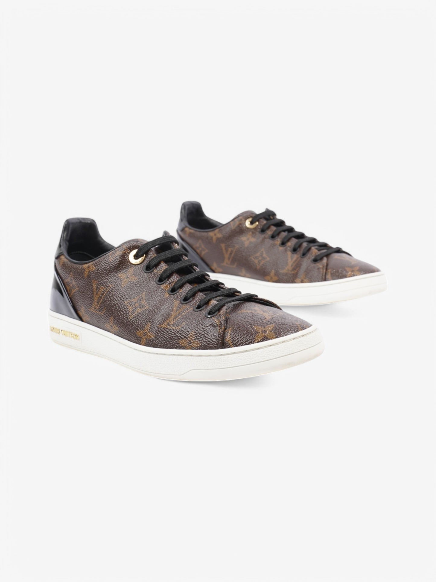 Louis Vuitton Frontrow Sneakers Monogram / Black Coated Canvas EU 39 UK 6