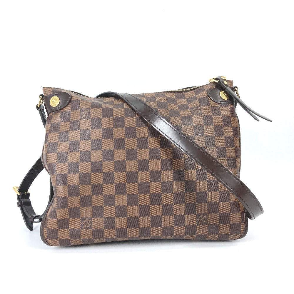 LOUIS VUITTON Shoulder Bag N41425 Damier canvas Brown Damier Duomo Women