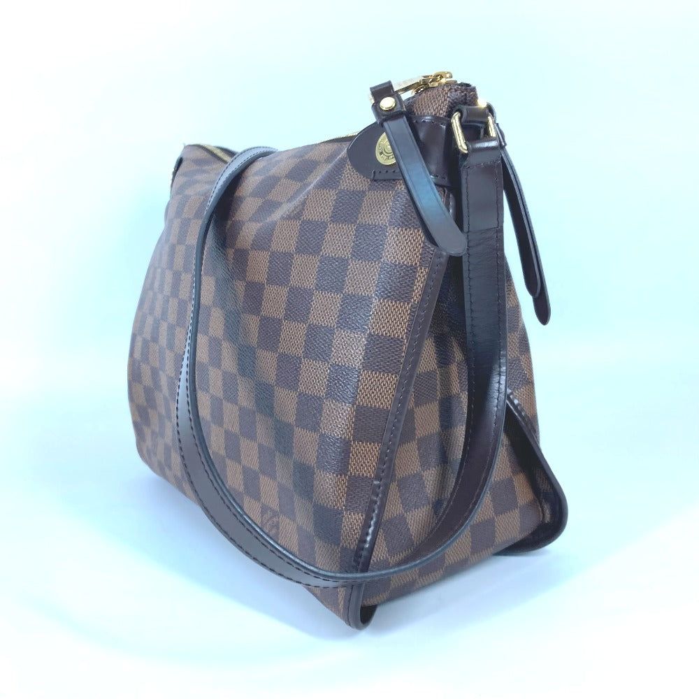 LOUIS VUITTON Shoulder Bag N41425 Damier canvas Brown Damier Duomo Women
