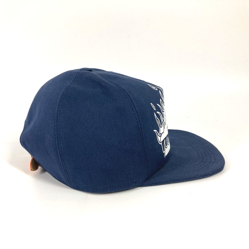 LOUIS VUITTON cap MP2971 cotton Navy Casquette/LV Fire mens 58