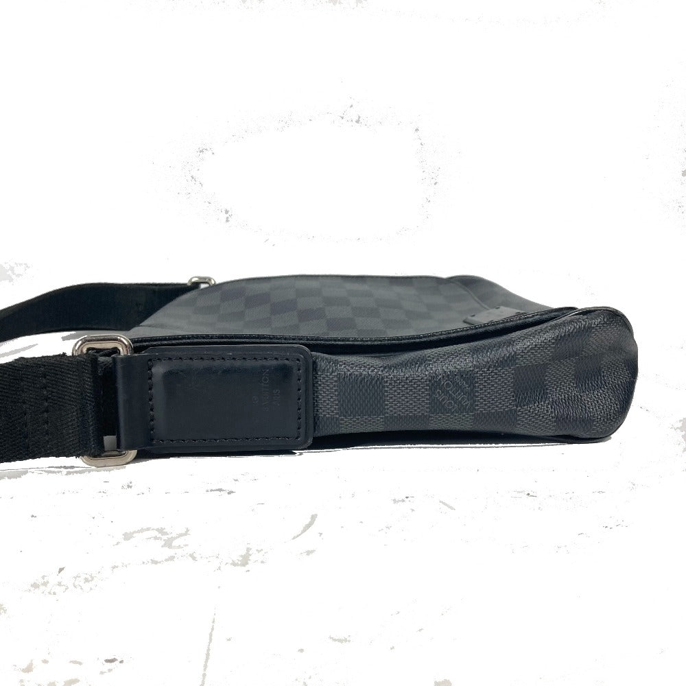 LOUIS VUITTON Shoulder Bag N41260 Damier Grafitto Canvas black Damier Grafitte District PM