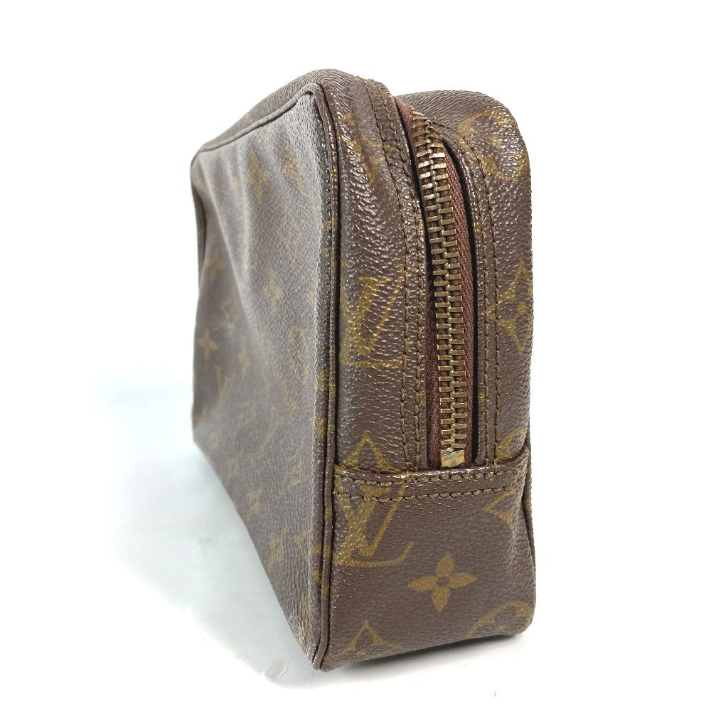 LOUIS VUITTON Cosmetics Pouch M47524 Monogram canvas Brown Monogram Truth Cracking T 23