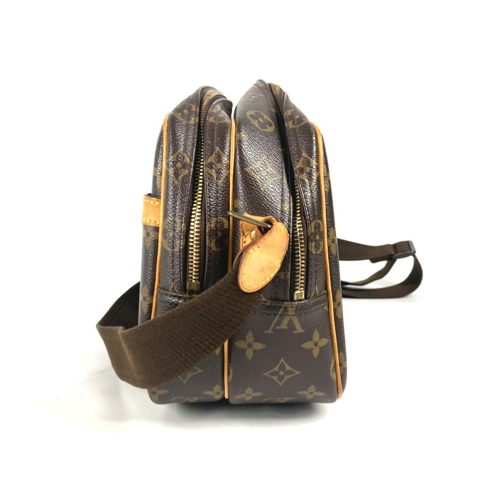 LOUIS VUITTON Shoulder Bag M45254 Monogram canvas Brown Monogram Reporter PM