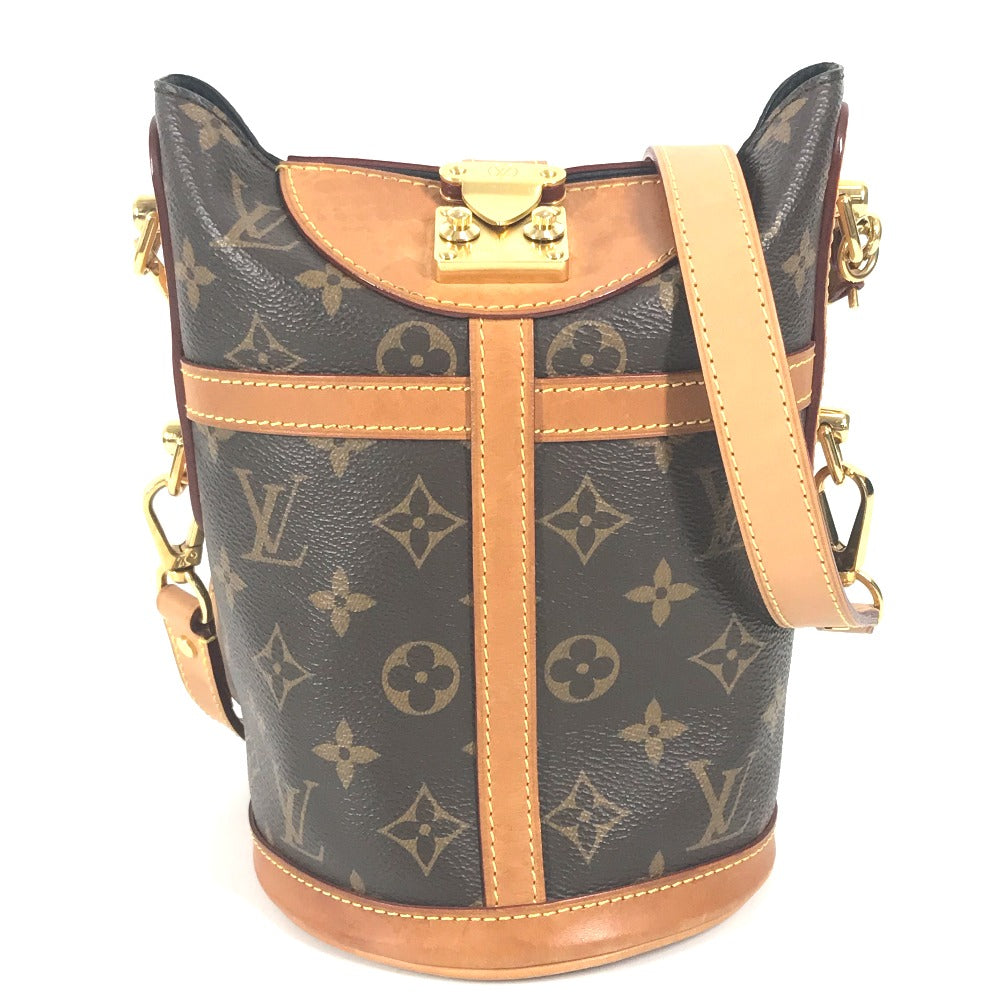 LOUIS VUITTON Shoulder Bag M43587 Monogram canvas Brown Monogram Duffel bag unisex(Unisex)