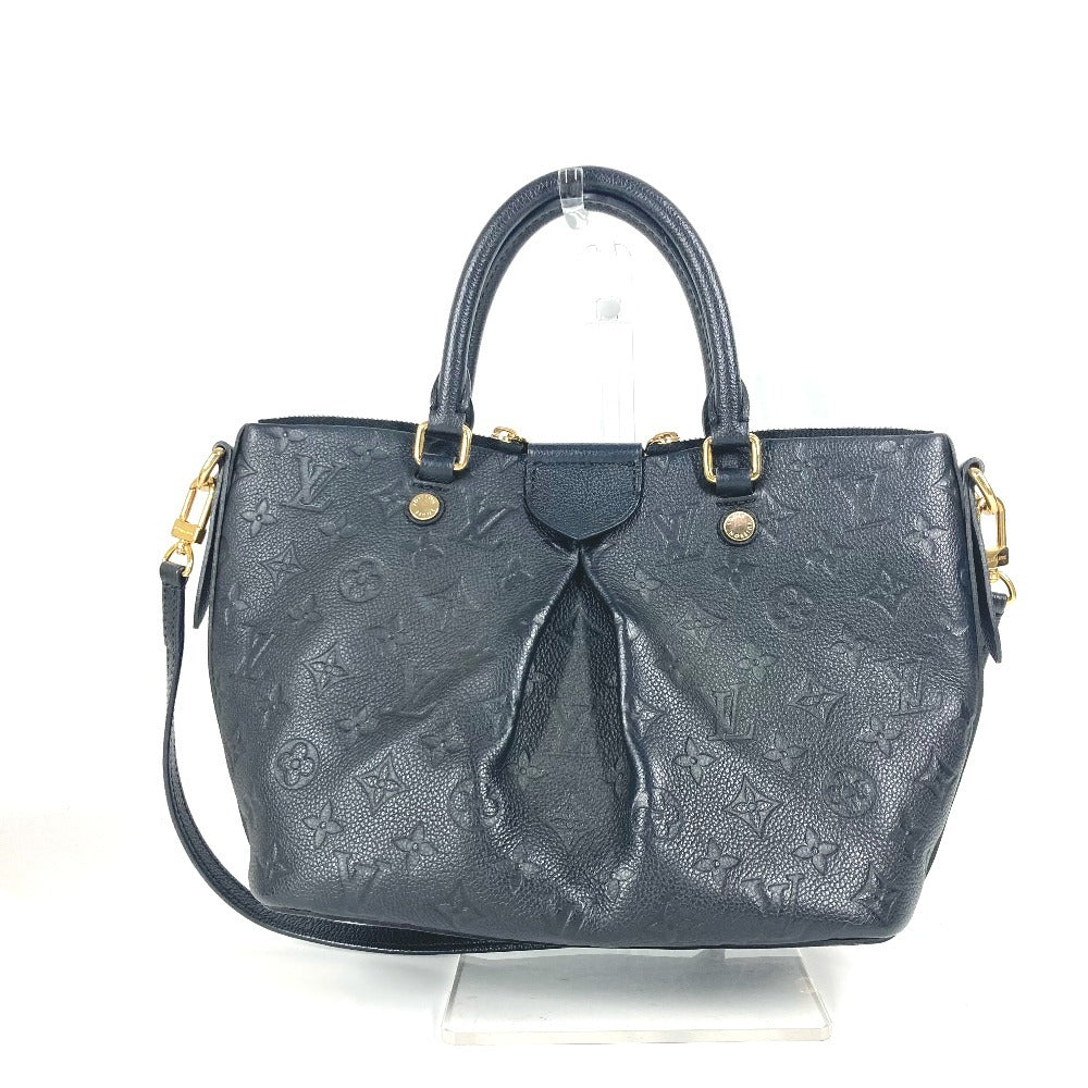 LOUIS VUITTON Shoulder Bag M50639 Monogram Ann Platt Leather Navy Monogram Ann Platt Marizane PM Women