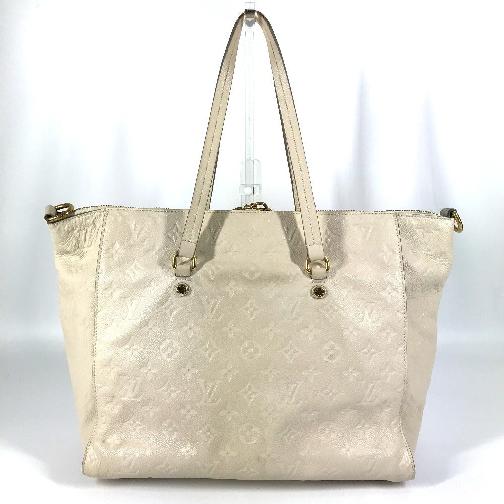 LOUIS VUITTON Shoulder Bag M93411 Monogram Ann Platt Leather white Monogram Ann Platt Remunize PM unisex(Unisex)