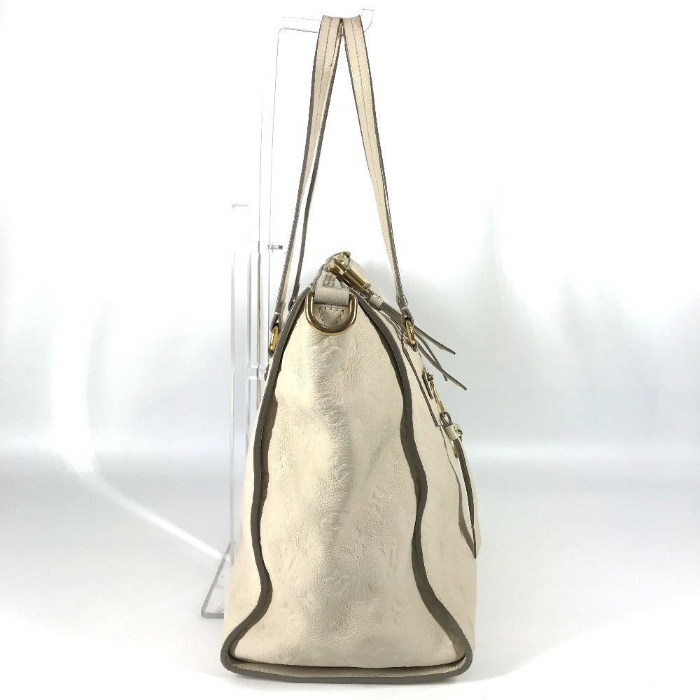 LOUIS VUITTON Shoulder Bag M93411 Monogram Ann Platt Leather white Monogram Ann Platt Remunize PM unisex(Unisex)