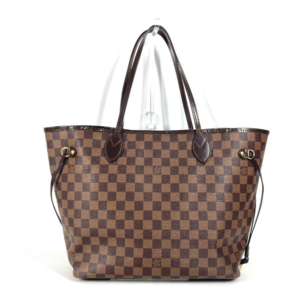 LOUIS VUITTON Shoulder Bag N51105 Damier canvas Brown Damier Neverfull MM unisex(Unisex)